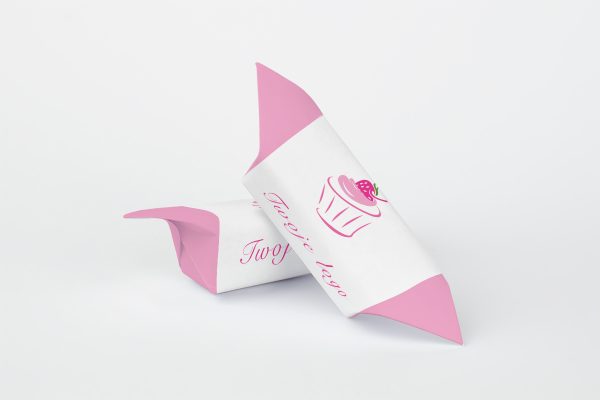 Krówki - 1 KG - Reklamowe - Dla firm - Cukiernicza - Wzór 2