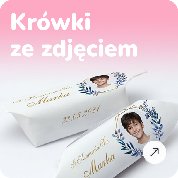 Krówki  ze zdjęciem