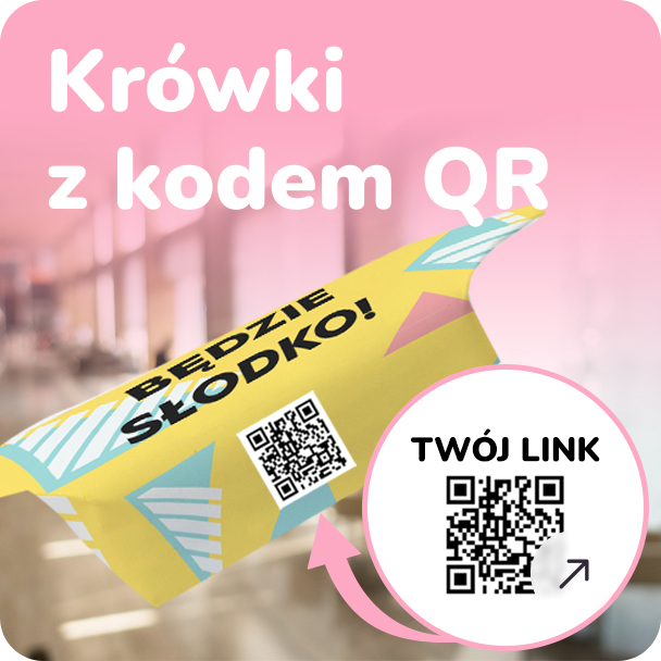 Krówki z kodem QR