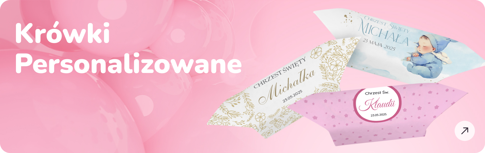 Krówki personalizowane