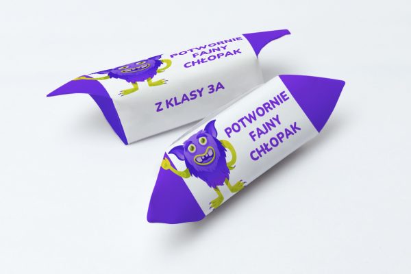 Krówki na Dzień Chłopaka - wzór 2