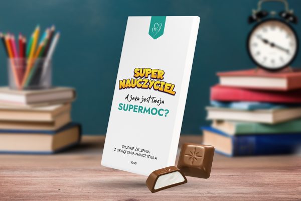 Czekolada - Prezent na Dzień Nauczyciela - Supermoce 1