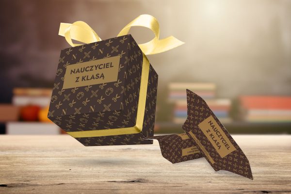 Krówki w pudełeczku - Prezent na Dzień Nauczyciela - Nauczyciel z klasą