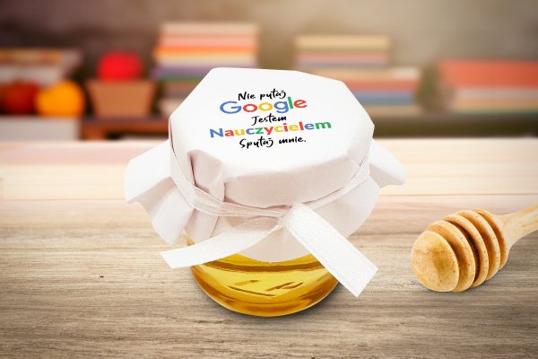 Miodek - Prezent na Dzień Nauczyciela - Nie pytaj Google