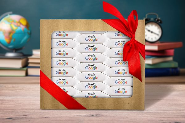 Box prezentowy na Dzień Nauczyciela - Eleganckie 32 krówki - Nie pytaj Google