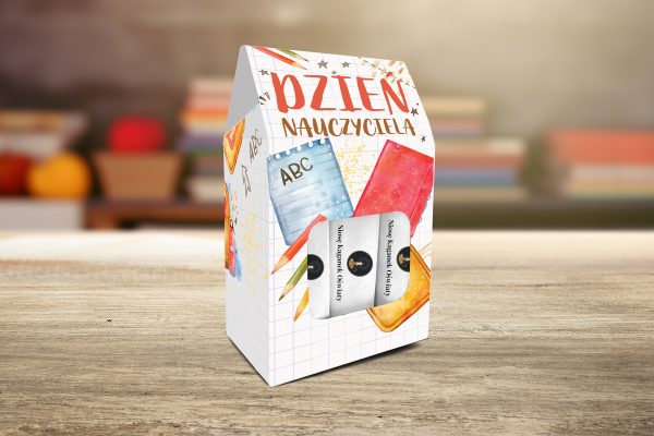 Prezent na Dzień Nauczyciela - Krówki w pudełeczku - Kaganek Oświaty