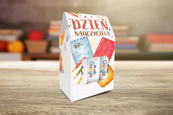 Prezent na Dzień Nauczyciela - Krówki w pudełeczku - Nie pytaj Google