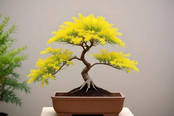 Drzewko szczęścia - Prezent z okazji Dnia Nauczyciela - Zestaw Bonsai - Akacja Srebrzysta