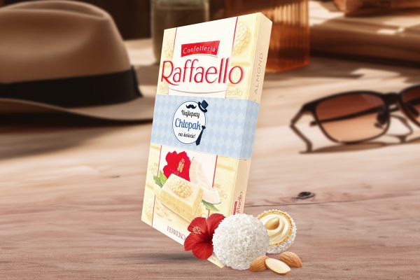 Czekolada Rafaello - Prezent na Dzień Chłopaka - Wzór 3 - Najlepszy chłopak