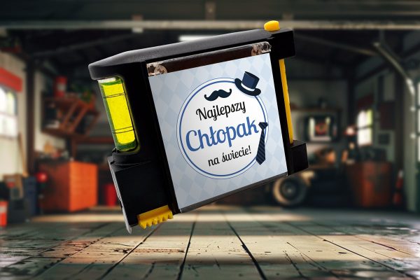 Miarka zwijana - Prezent na Dzień Chłopaka - Wzór 3 - Najlepszy chłopak