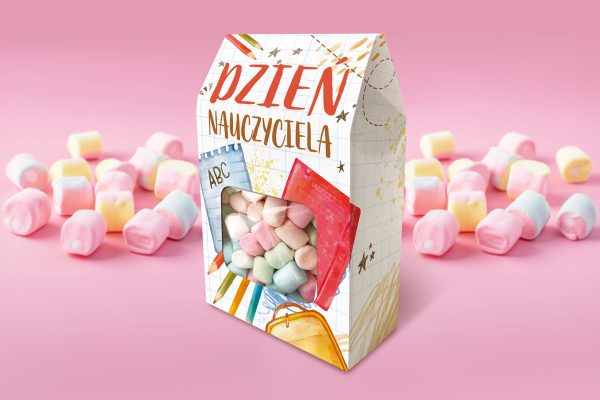 Pianki w pudełeczku - Prezent na Dzień Nauczyciela - Wzór 2 - Dzień Nauczyciela