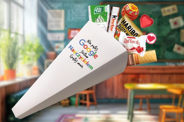 Róg obfitości - Prezent na Dzień Nauczyciela - Wzór 2 - Nie pytaj Google