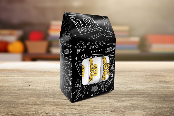 Prezent na Dzień Nauczyciela - Krówki w pudełeczku - Supermoce 1