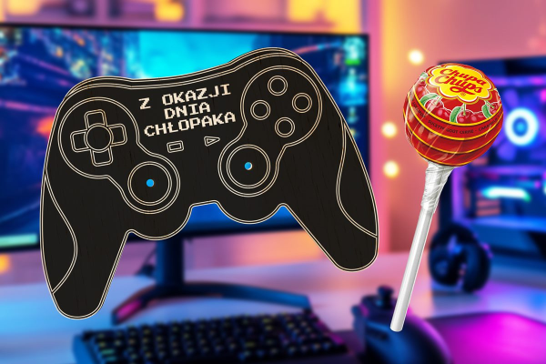 Pad z lizakiem - Prezent na Dzień Chłopaka