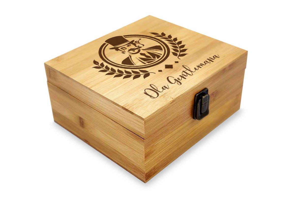 Zestaw do Whisky - Prezent na Dzień Chłopaka - Wzór 1 - Dla Gentlemana