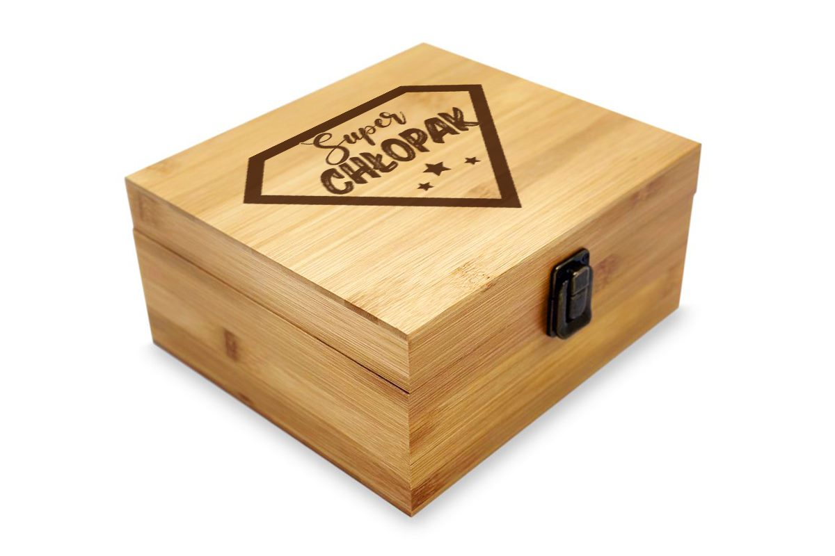 Zestaw do Whisky - Prezent na Dzień Chłopaka - Wzór 2 - Super Chłopak