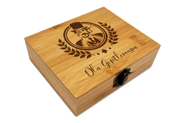 Kamienne Kostki do Whisky - Prezent na Dzień Chłopaka - Wzór 1 - Dla Gentlemana