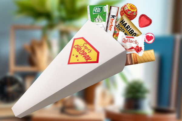 Róg obfitości - Prezent na Dzień Chłopaka - Wzór 2 - Super chłopak