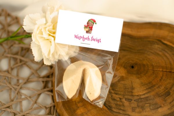 Ciasteczko z wróżbą - Prezent na Święta - Wzór 5 - Pierniczek