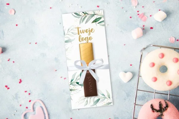 Upominek Merci - Z twoim logiem, projektem - Dla firm - Wzór 14