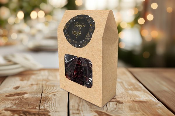 Herbata 20 g - Prezent na Święta - Twój projekt, twoje logo - Złota Elegancja