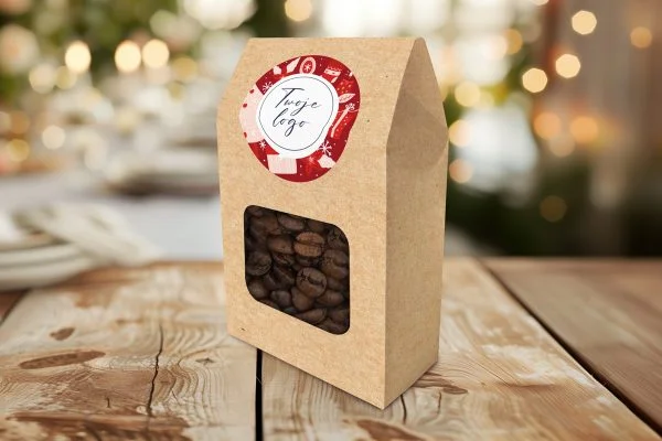 Kawa 20 g - Prezent na Święta - Twój projekt, twoje logo - Świąteczne Prezenty