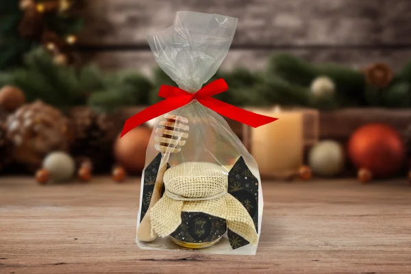 Zestaw Świąteczny - MINI - Twój projekt, twoje logo - Wzór 2 - Złota Elegancja