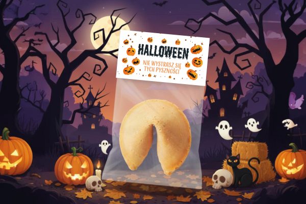 Ciasteczko z wróżbą - Słodycze na Halloween - Nie wystrasz się tych pyszność