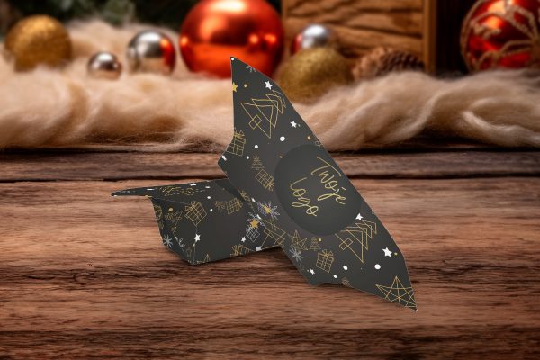 Krówki Świąteczne personalizowane 1KG - Wzór 1