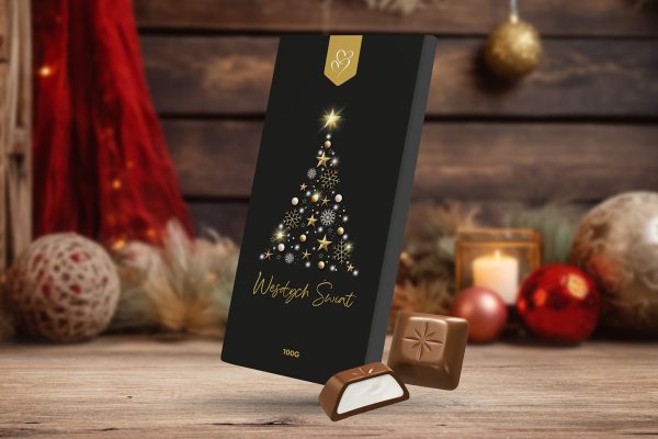 Czekolada Świąteczna - Wzór 3 - Choinka