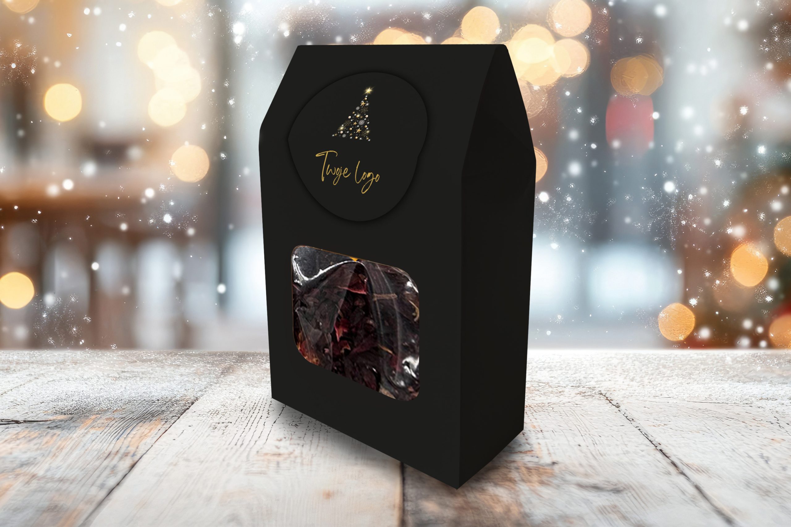 Herbata 20 g - Prezent na Święta - Twój projekt, twoje logo - Choinka