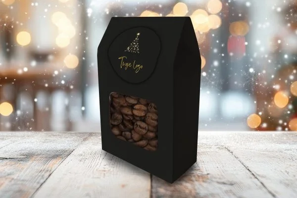 Kawa 20 g - Prezent na Święta - Twój projekt, twoje logo - Choinka