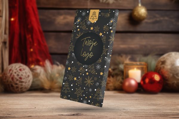 Czekolada Świąteczna personalizowana - Wzór 1