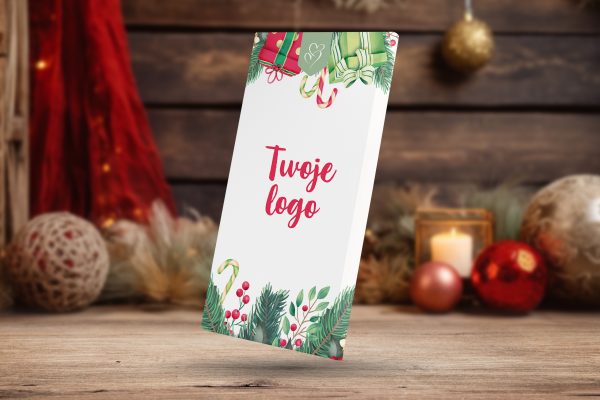 Czekolada Świąteczna personalizowana - Wzór 2