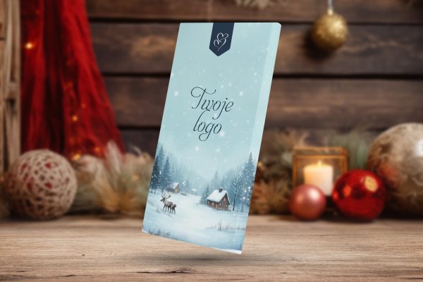 Czekolada Świąteczna personalizowana - Wzór 10