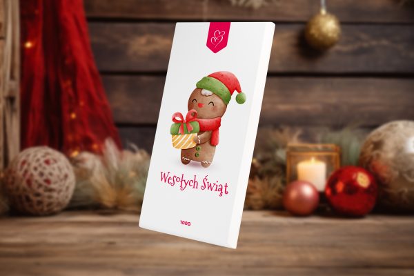 Czekolada Świąteczna - Wzór 5 - Pierniczek