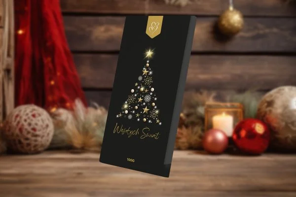 Czekolada Świąteczna - Wzór 3 - Choinka