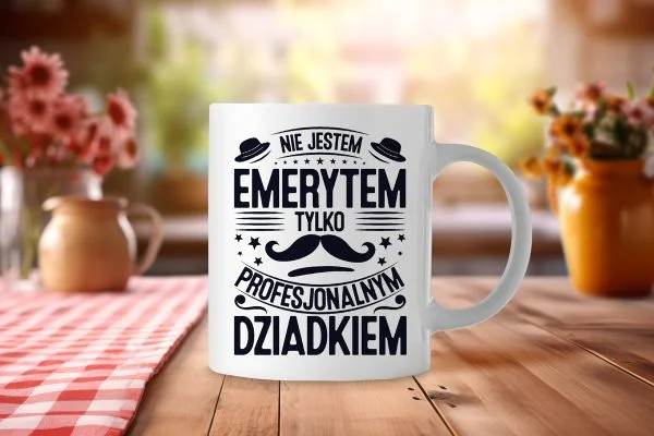 Kubek - Prezent na Dzień Babci i Dziadka - Wzór 4 - Pro Dziadek