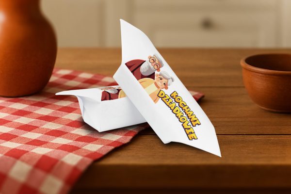 Krówki Express 48h - Prezent na Dzień Babci i Dziadka - Wzór 3 - Dziadkowie