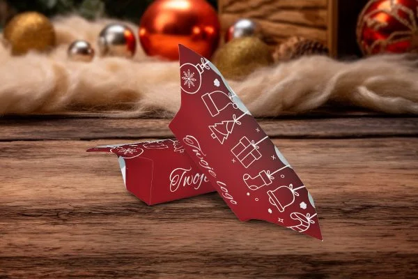 Krówki Świąteczne personalizowane 1KG - Wzór 12