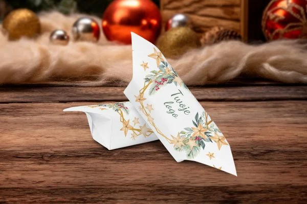 Krówki Świąteczne personalizowane 1KG - Wzór 13