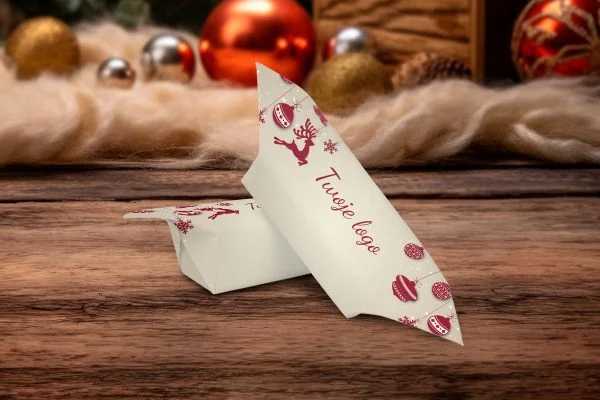 Krówki Świąteczne personalizowane 1KG - Wzór 14