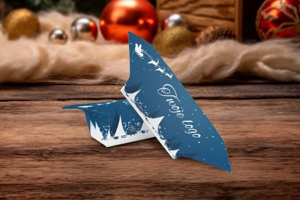 Krówki Świąteczne personalizowane 1KG - Wzór 15