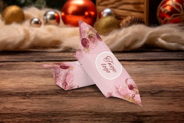 Krówki Świąteczne personalizowane 1KG - Wzór 16