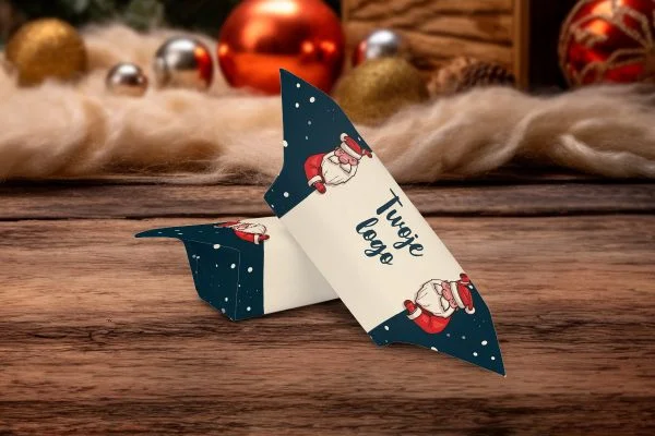 Krówki Świąteczne personalizowane 1KG - Wzór 9