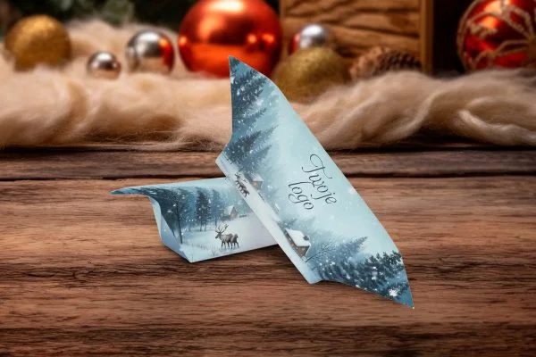 Krówki Świąteczne personalizowane 1KG - Wzór 20