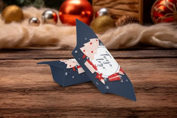 Krówki Świąteczne personalizowane 1KG - Wzór 2