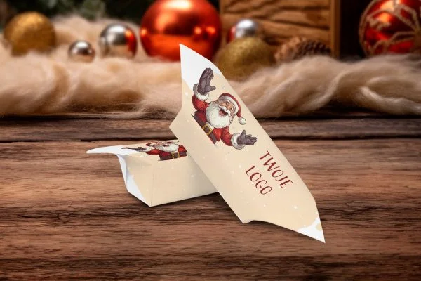 Krówki Świąteczne personalizowane 1KG - Wzór 21