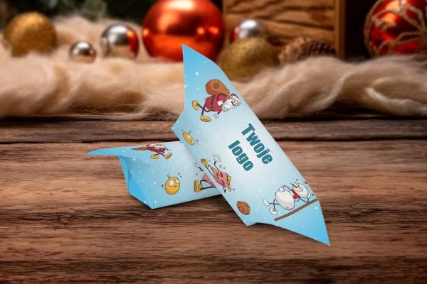 Krówki Świąteczne personalizowane 1KG - Wzór 24