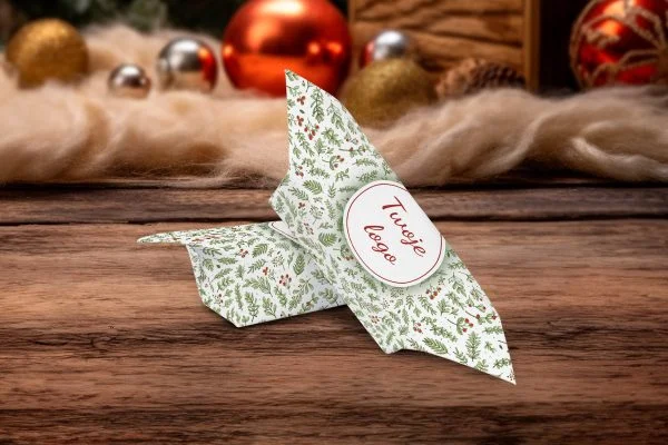 Krówki Świąteczne personalizowane 1KG - Wzór 5